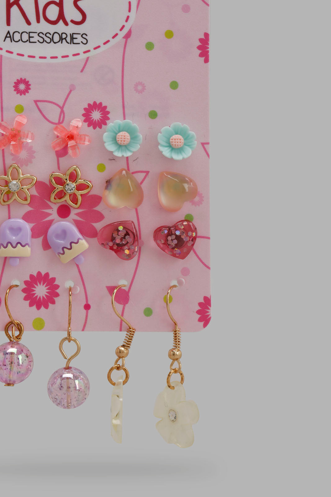 Redtag-S/12-Stud-Category:Jewellery,-Colour:Assorted,-Filter:Girls-Accessories,-GIR-Jewellery,-New-In,-New-In-GIR-ACC,-Non-Sale,-Section:Girls-(0-to-14Yrs),-W22B-Girls-