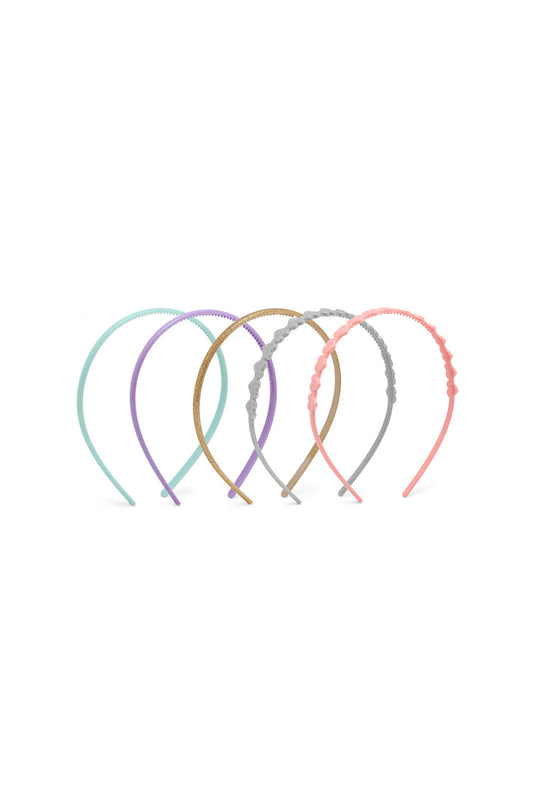 Redtag-S/6-Headband-Category:Hair-Accessories,-Colour:Assorted,-Dept:Girls,-Filter:Girls-Accessories,-GIR-Hair-Accessories,-New-In,-New-In-GIR-ACC,-Non-Sale,-Section:Girls-(0-to-14Yrs),-W22B-Girls-