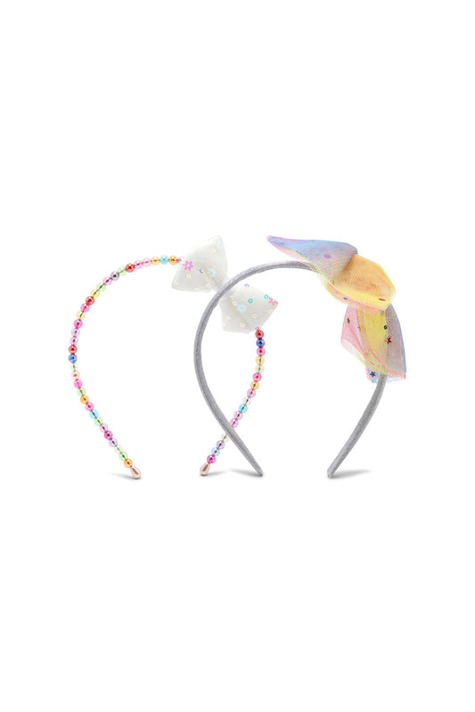 Redtag-S/3-Headband-Category:Hair-Accessories,-Colour:Assorted,-Dept:Girls,-Filter:Girls-Accessories,-GIR-Hair-Accessories,-New-In,-New-In-GIR-ACC,-Non-Sale,-Section:Girls-(0-to-14Yrs),-W22B-Girls-