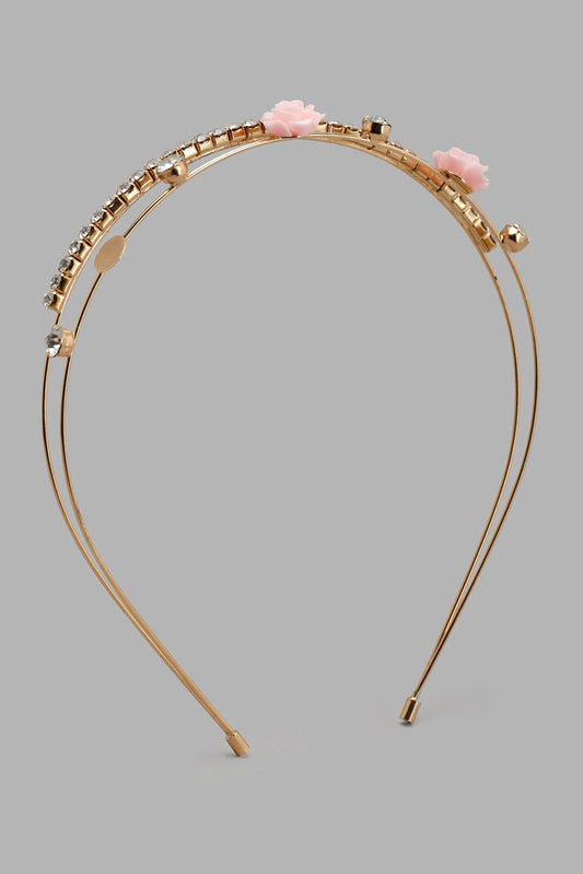 Redtag-S/1-Headband-Category:Hair-Accessories,-Colour:Assorted,-Filter:Girls-Accessories,-GIR-Hair-Accessories,-New-In,-New-In-GIR-ACC,-Non-Sale,-Section:Girls-(0-to-14Yrs),-W22B-Girls-