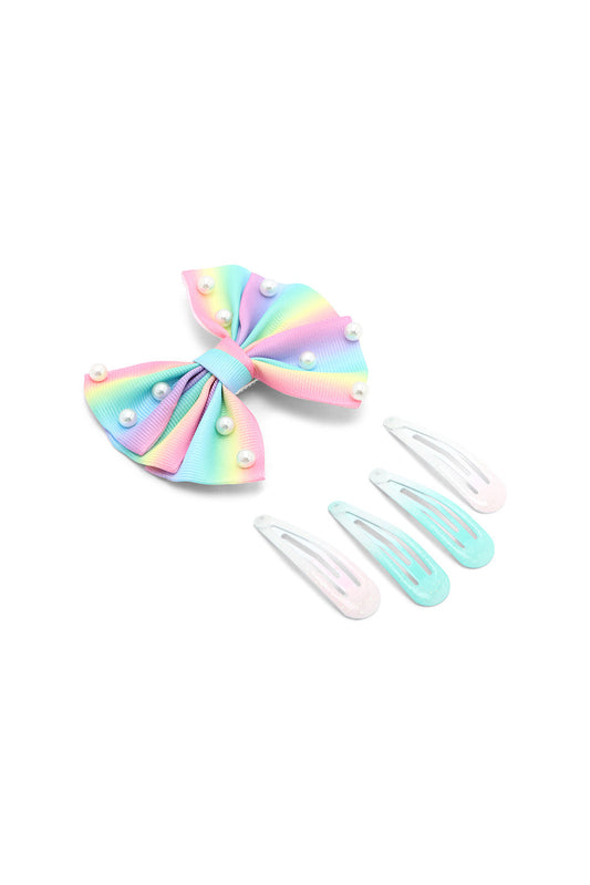 Redtag-S/5-Hair-Clip-Category:Hair-Accessories,-Colour:Assorted,-Dept:Girls,-Filter:Girls-Accessories,-GIR-Hair-Accessories,-New-In,-New-In-GIR-ACC,-Non-Sale,-Section:Girls-(0-to-14Yrs),-W22B-Girls-