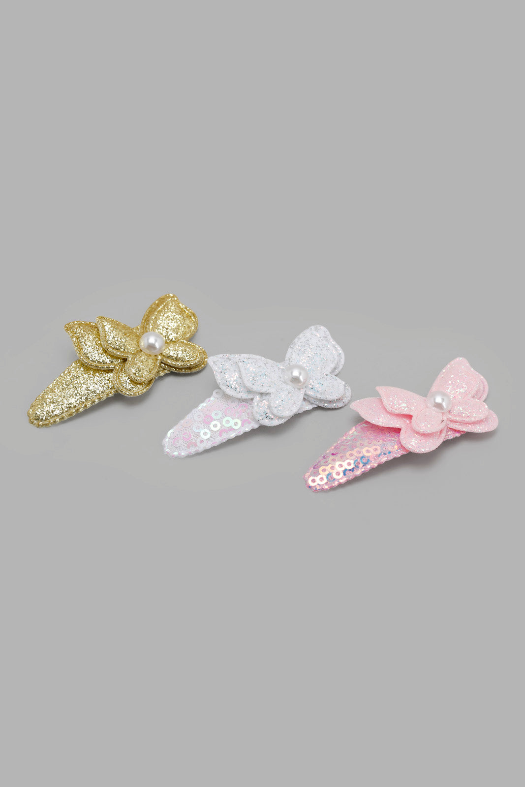 Girls Assorted Hair Clip And Scrunchies Set (17 Piece)