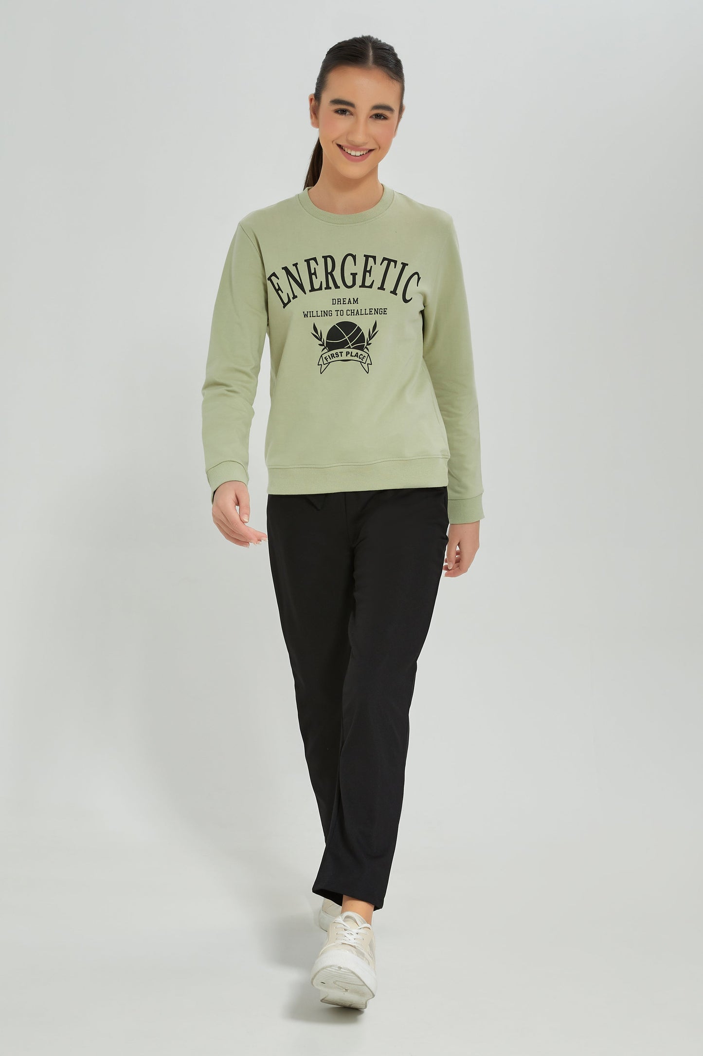 Senior Girls Black Harem Trouser