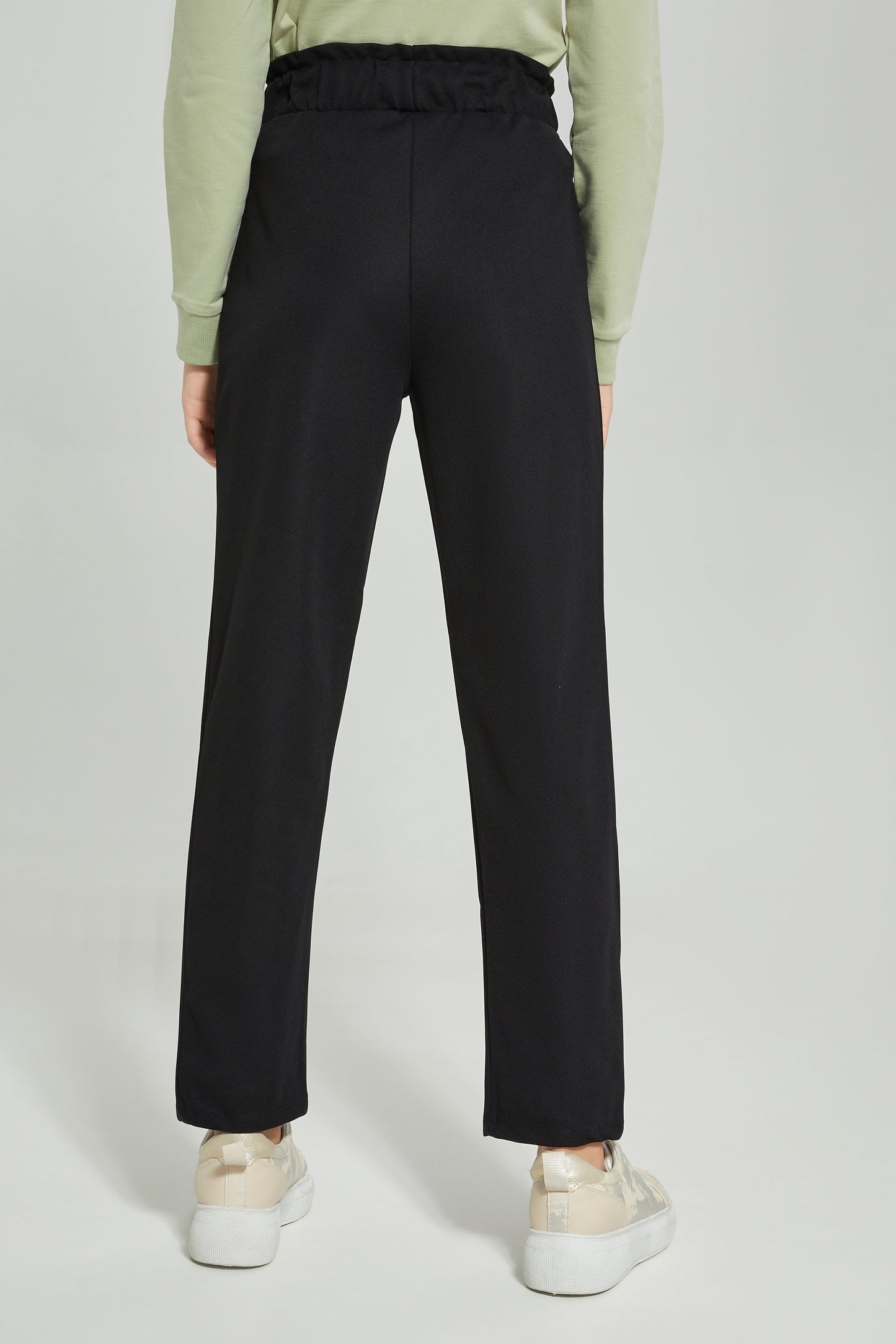 Senior Girls Black Harem Trouser