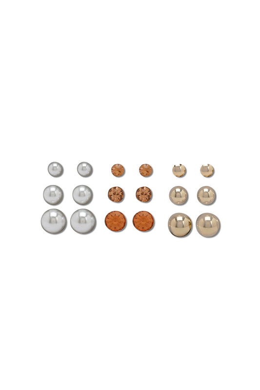 Redtag-Earrings-Category:Jewellery,-Colour:Assorted,-Dept:Ladieswear,-Filter:Women's-Accessories,-LEC-Jewellery,-New-In,-New-In-Women-ACC,-Non-Sale,-Section:Women,-W22B-Women-