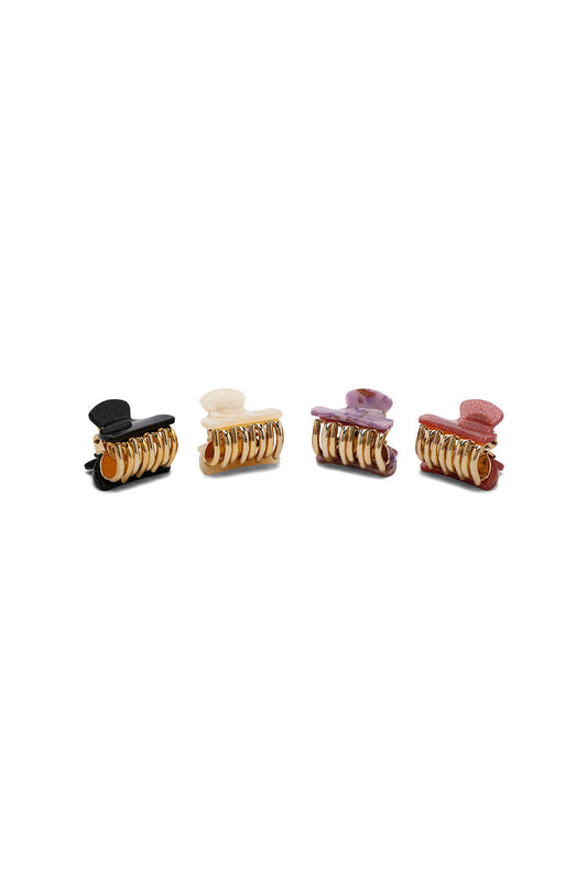 Redtag-Claw-Category:Hair-Accessories,-Colour:Assorted,-Dept:Ladieswear,-Filter:Women's-Accessories,-New-In,-New-In-Women-ACC,-Non-Sale,-Section:Women,-W22B,-Women-Hair-Accessories-Women-