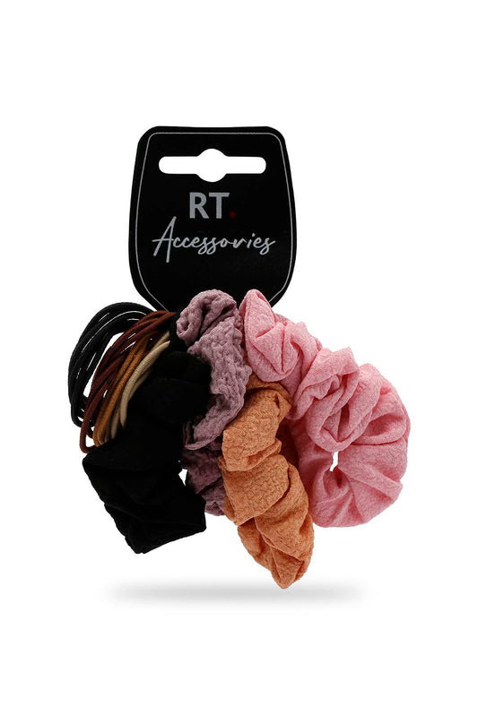 Redtag-Scrunchy-Category:Hair-Accessories,-Colour:Assorted,-Dept:Ladieswear,-Filter:Women's-Accessories,-New-In,-New-In-Women-ACC,-Non-Sale,-Section:Women,-W22B,-Women-Hair-Accessories-Women-