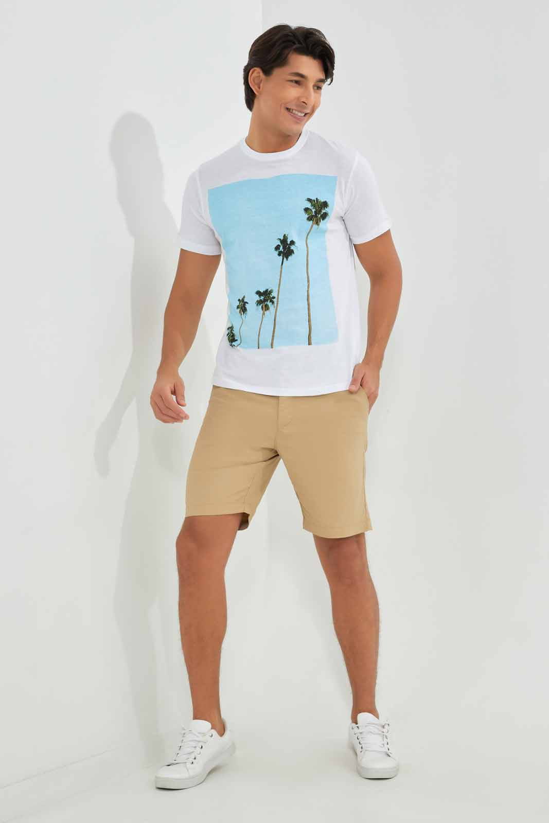 Redtag-White-Graphic-T-Shirt-Category:T-Shirts,-Colour:White,-Deals:New-In,-Filter:Men's-Clothing,-Men-T-Shirts,-New-In-Men-APL,-Non-Sale,-Section:Men,-TBL,-W22A-Men's-