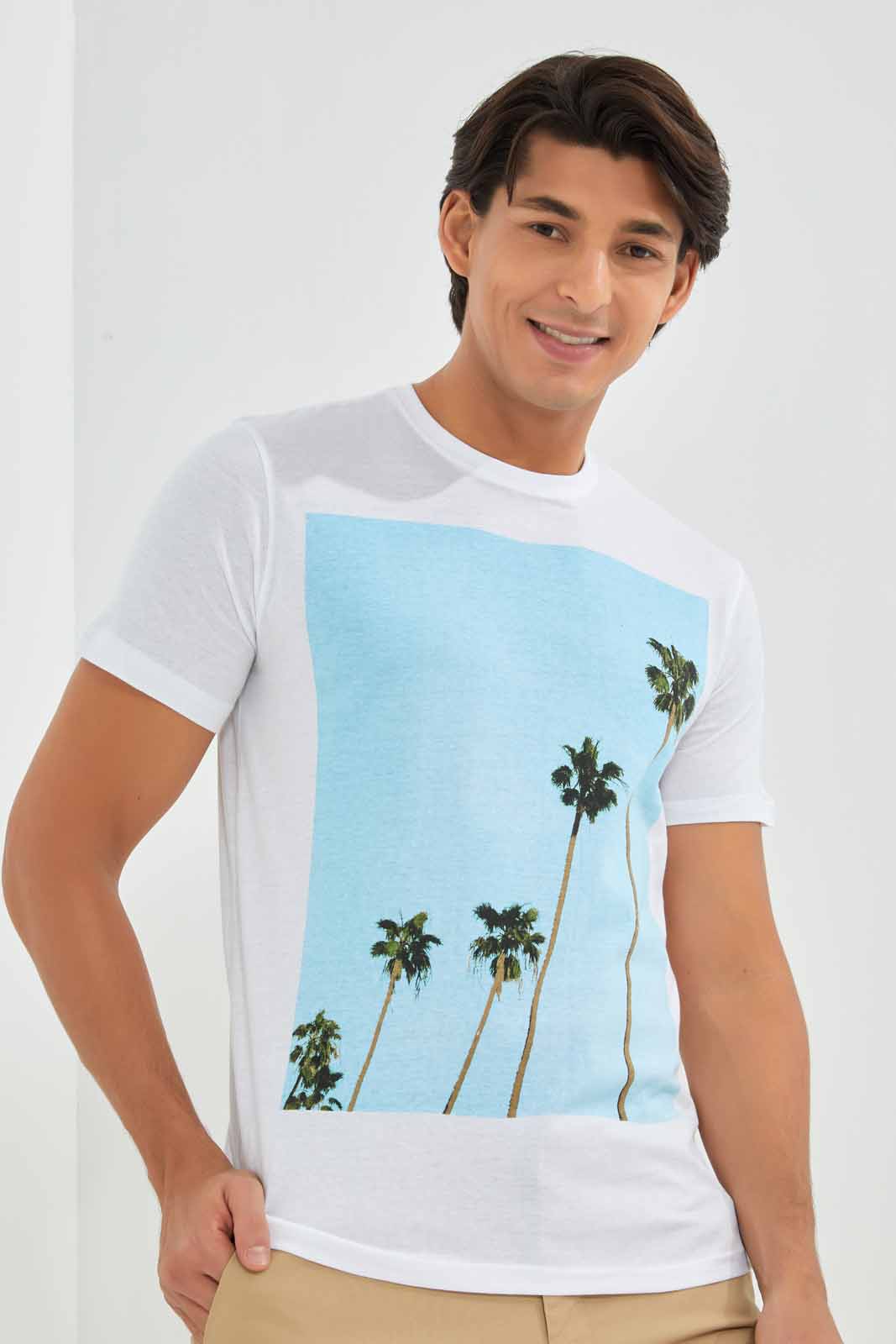 Redtag-White-Graphic-T-Shirt-Category:T-Shirts,-Colour:White,-Deals:New-In,-Filter:Men's-Clothing,-Men-T-Shirts,-New-In-Men-APL,-Non-Sale,-Section:Men,-TBL,-W22A-Men's-