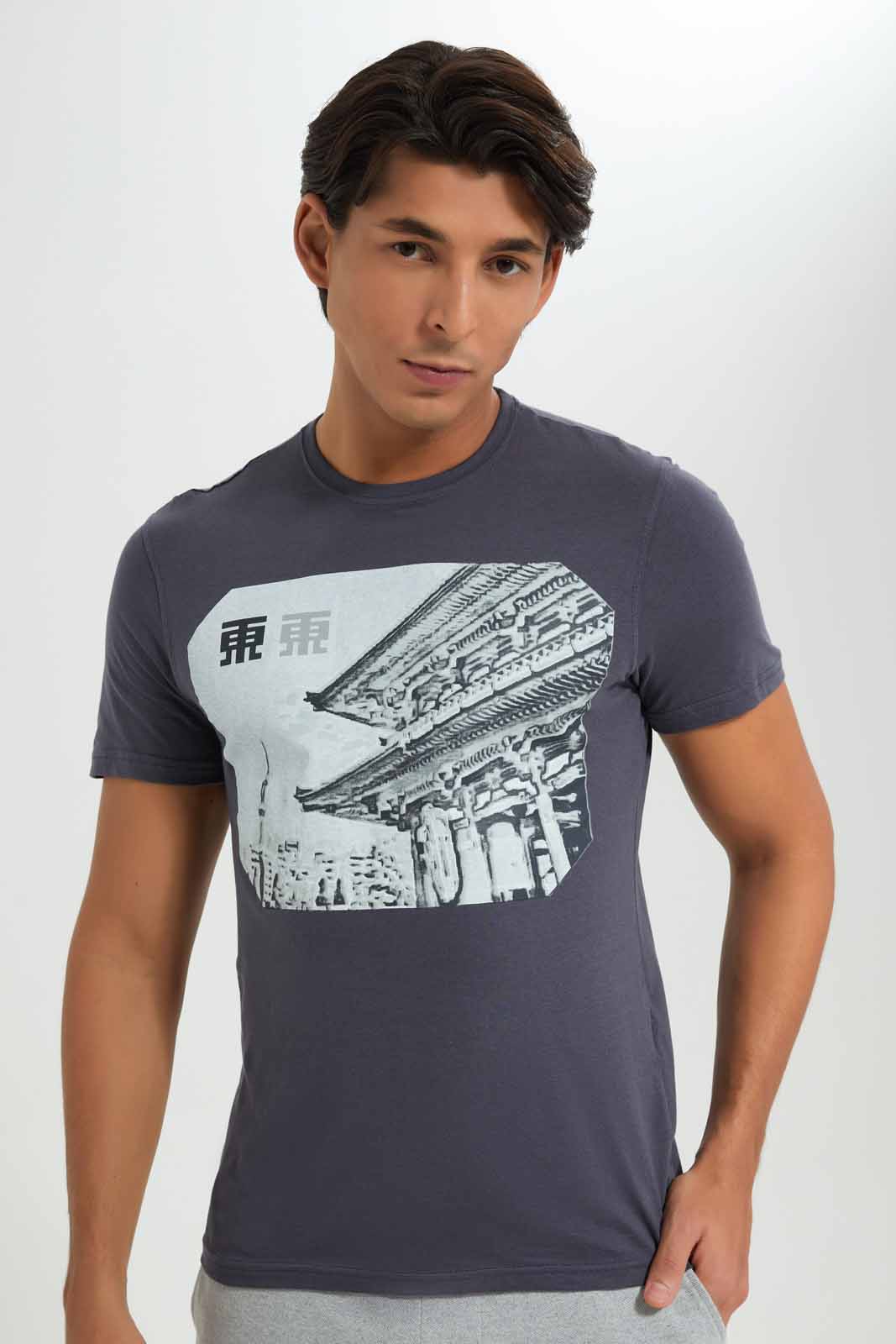 Redtag-Dark-Grey-Graphic-T-Shirt-Category:T-Shirts,-Colour:Charcoal,-Deals:New-In,-Filter:Men's-Clothing,-Men-T-Shirts,-New-In-Men-APL,-Non-Sale,-Section:Men,-TBL,-W22A-Men's-