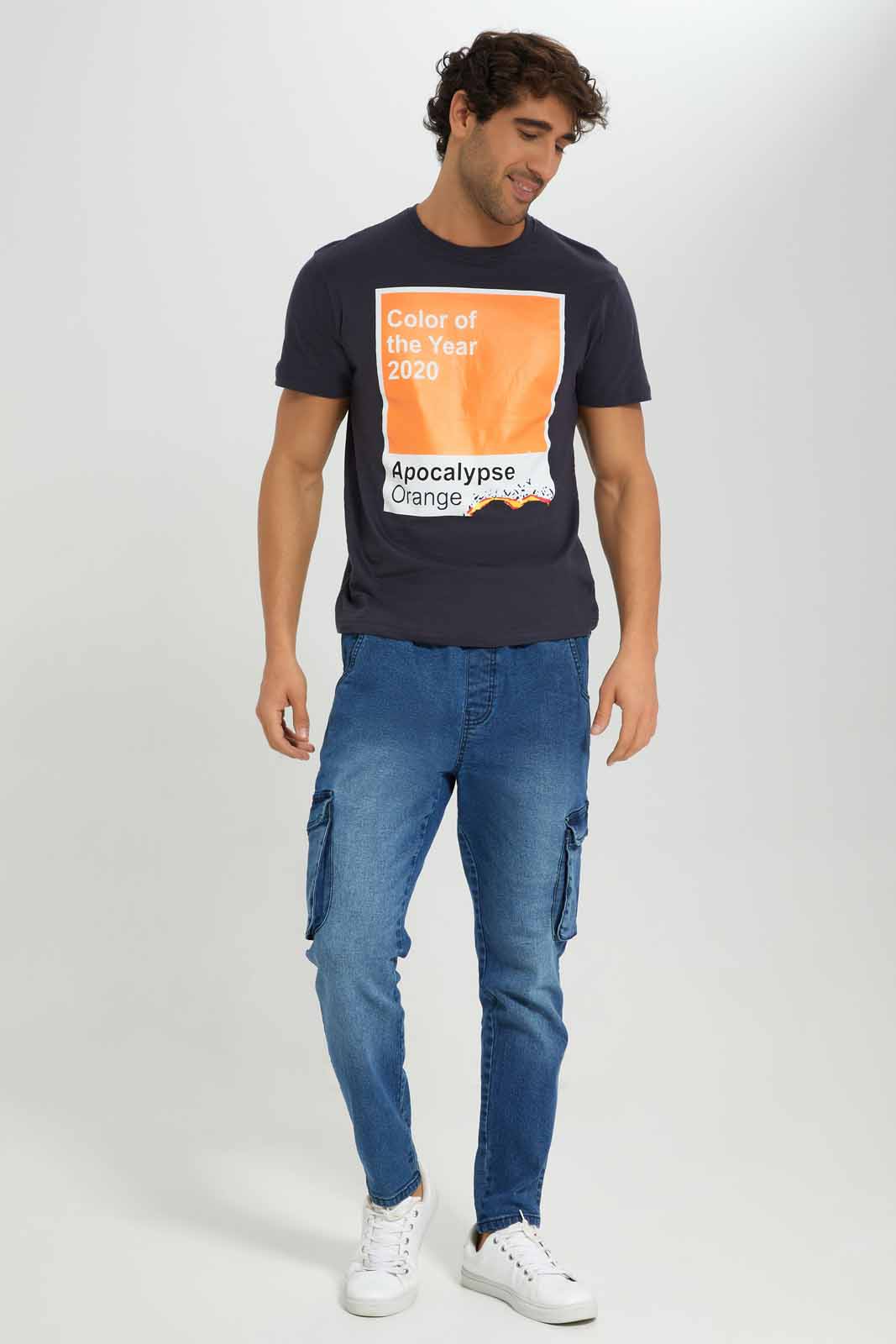 Redtag-Dark-Grey-Graphic-T-Shirt-Category:T-Shirts,-Colour:Charcoal,-Deals:New-In,-Filter:Men's-Clothing,-Men-T-Shirts,-New-In-Men-APL,-Non-Sale,-Section:Men,-TBL,-W22A-Men's-