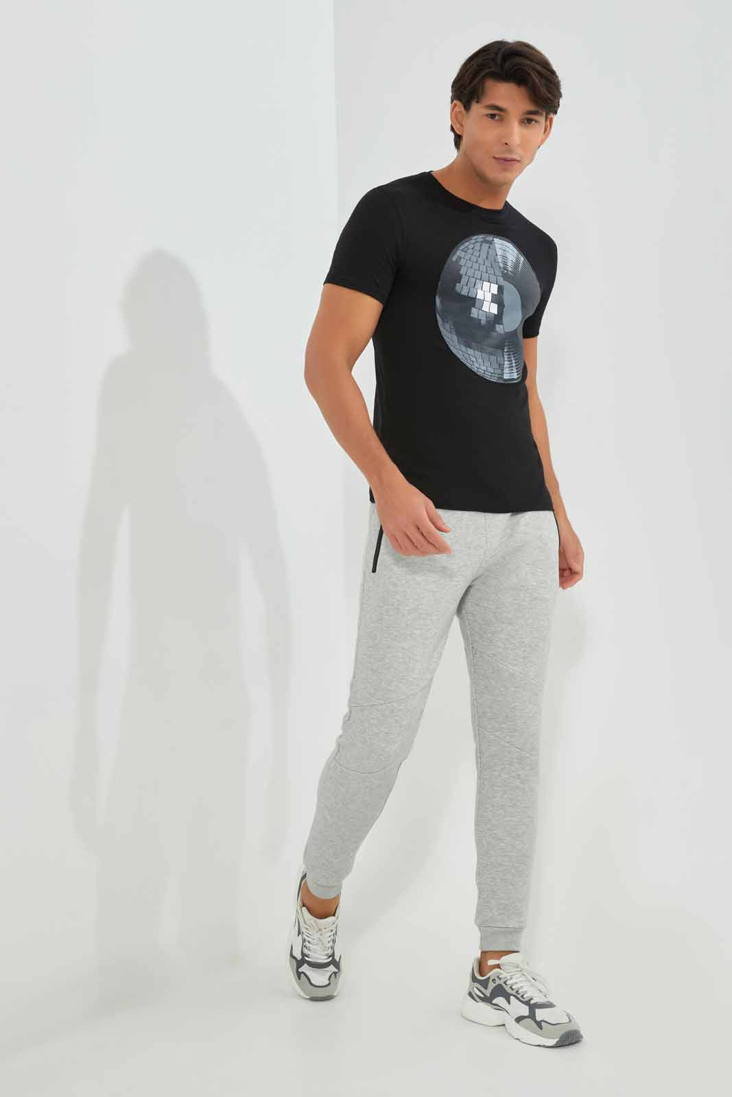 Redtag-Black-Graphic-T-Shirt-Category:T-Shirts,-Colour:Black,-Deals:New-In,-Filter:Men's-Clothing,-Men-T-Shirts,-New-In-Men-APL,-Non-Sale,-Section:Men,-TBL,-W22A-Men's-