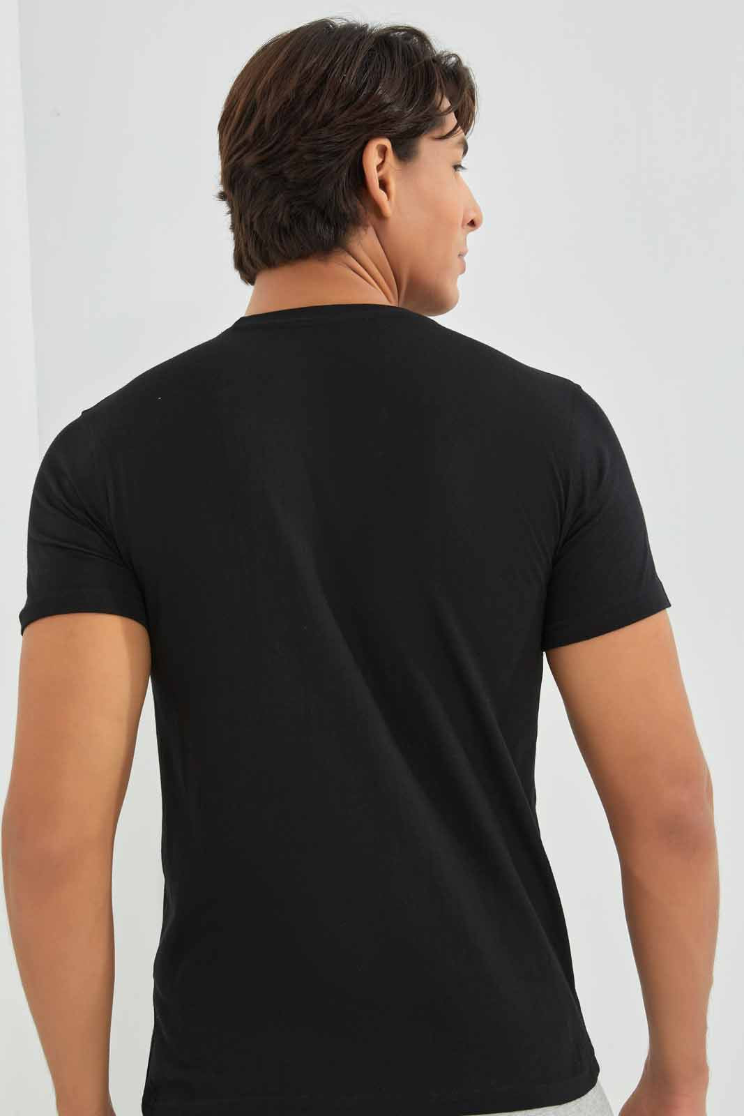 Redtag-Black-Graphic-T-Shirt-Category:T-Shirts,-Colour:Black,-Deals:New-In,-Filter:Men's-Clothing,-Men-T-Shirts,-New-In-Men-APL,-Non-Sale,-Section:Men,-TBL,-W22A-Men's-