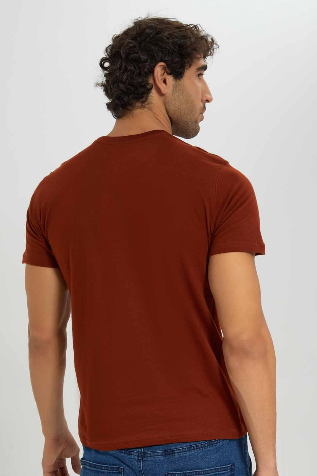 Redtag-Orange-Graphic-T-Shirt-Category:T-Shirts,-Colour:Orange,-Deals:New-In,-Filter:Men's-Clothing,-Men-T-Shirts,-New-In-Men-APL,-Non-Sale,-Section:Men,-TBL,-W22A-Men's-