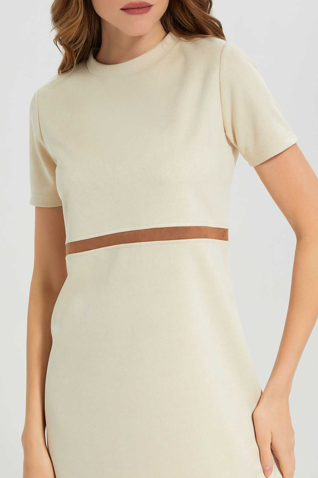 Redtag-Assorted-CrewNeck-Dress-Category:Dresses,-Colour:Assorted,-Deals:New-In,-Filter:Women's-Clothing,-LEC,-LEC-Dresses,-New-In-LEC-APL,-Non-Sale,-Section:Women,-W22B-Women's-