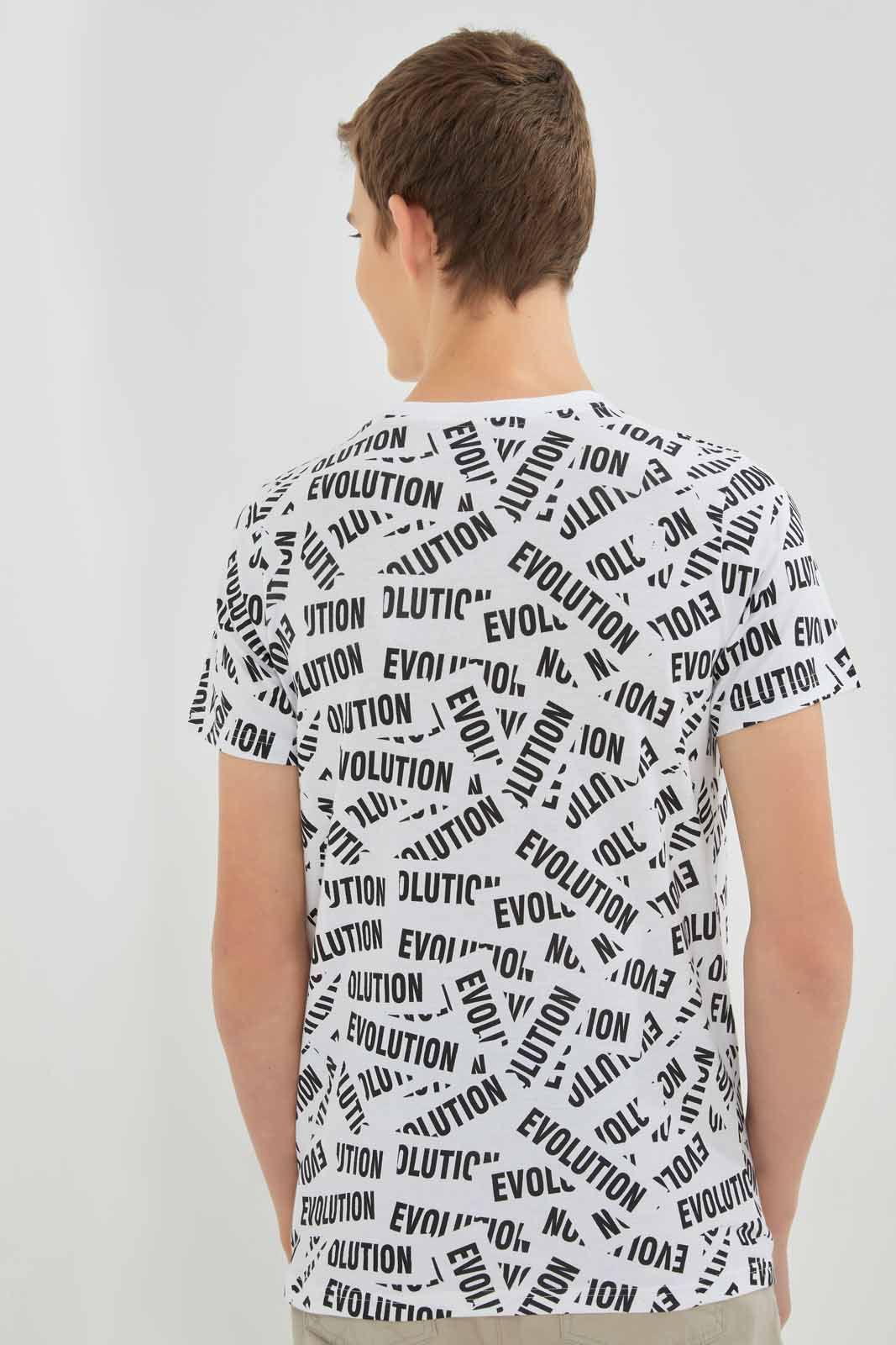 Redtag-White-Evolution-Aop-Tee-BSR-T-Shirts,-BTS,-Category:T-Shirts,-Colour:White,-Deals:New-In,-Filter:Senior-Boys-(8-to-14-Yrs),-NDAY,-New-In-BSR-APL,-Non-Sale,-Section:Boys-(0-to-14Yrs),-W22B-Senior-Boys-9 to 14 Years