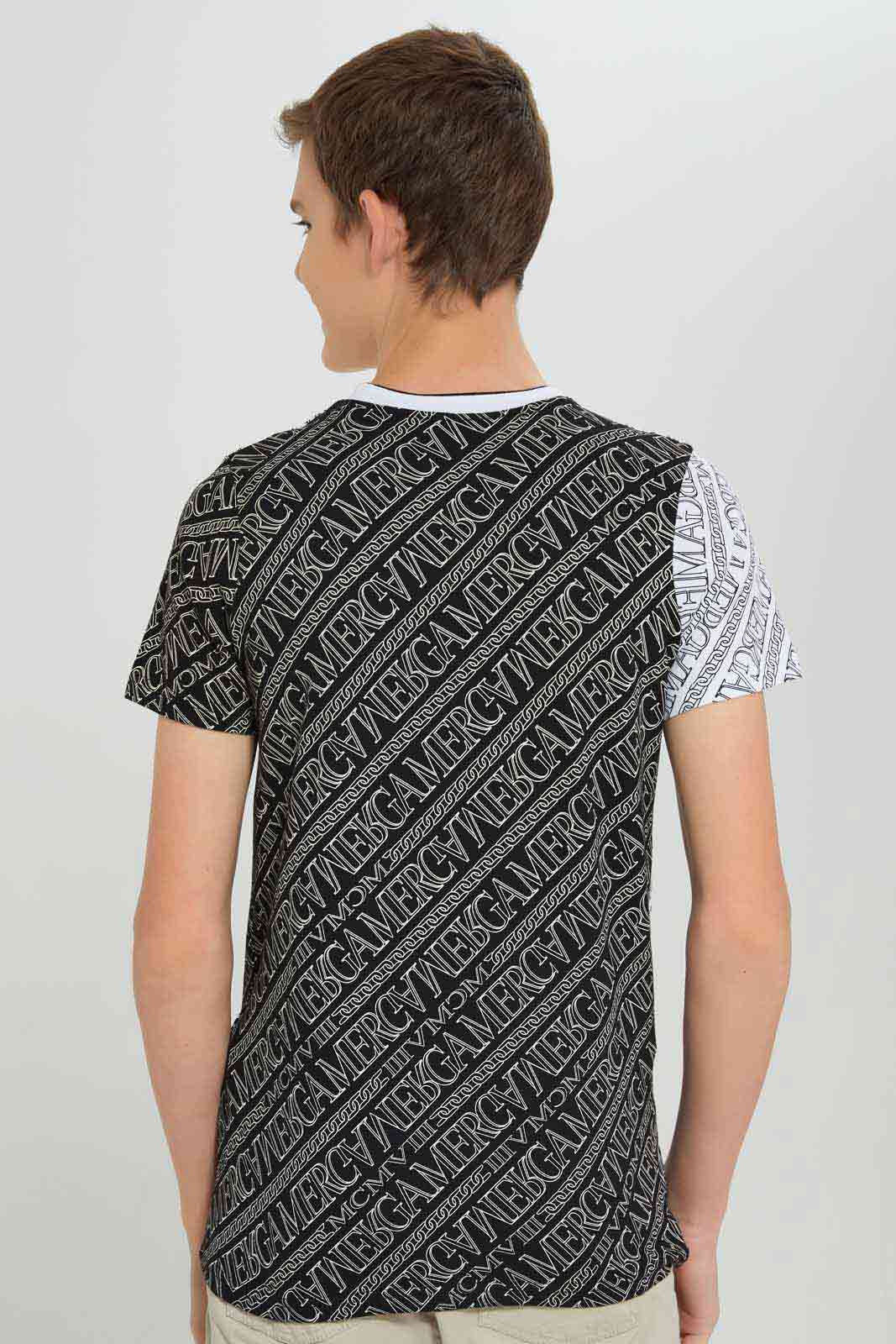 Redtag-Black-New-York-AOP-Tee-BSR-T-Shirts,-BTS,-Category:T-Shirts,-Colour:Black,-Deals:New-In,-Filter:Senior-Boys-(8-to-14-Yrs),-New-In-BSR-APL,-Non-Sale,-Section:Boys-(0-to-14Yrs),-W22B-Senior-Boys-9 to 14 Years