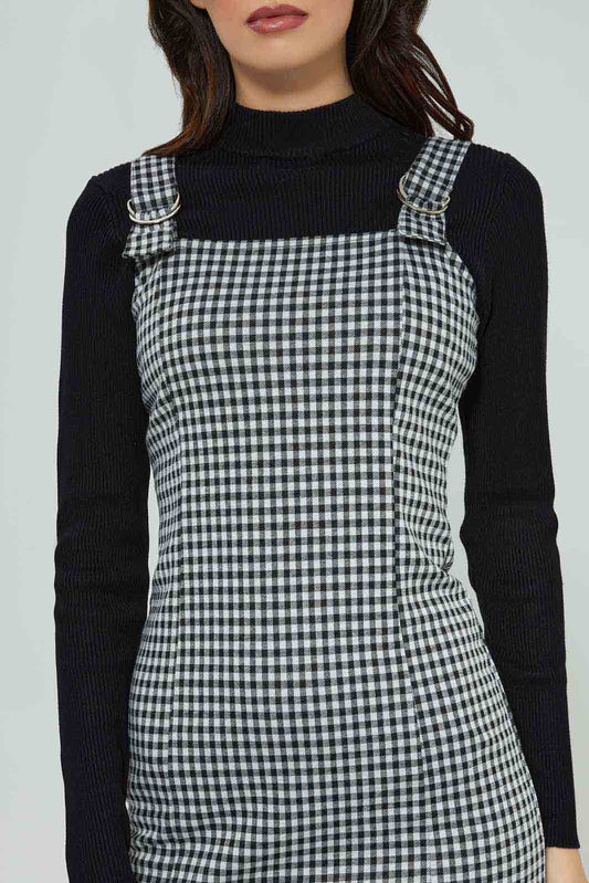 Black High Neck Pullover