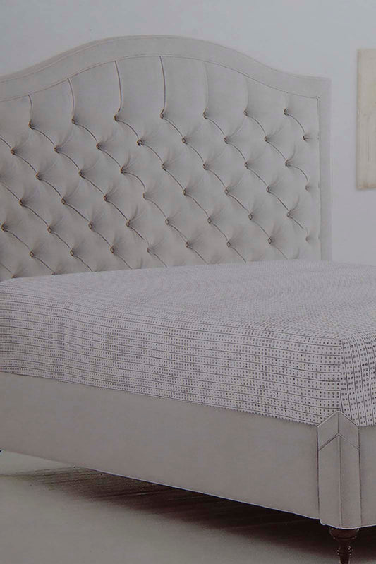 Redtag-Grey-Printed-Fitted-Sheet-(Twin-Size)-Category:Fitted-Sheets,-Colour:Grey,-Deals:New-In,-Filter:Home-Bedroom,-HMW-BED-Fitted-Sheets,-New-In-HMW-BED,-Non-Sale,-Section:Homewares,-W22B-Home-Bedroom-