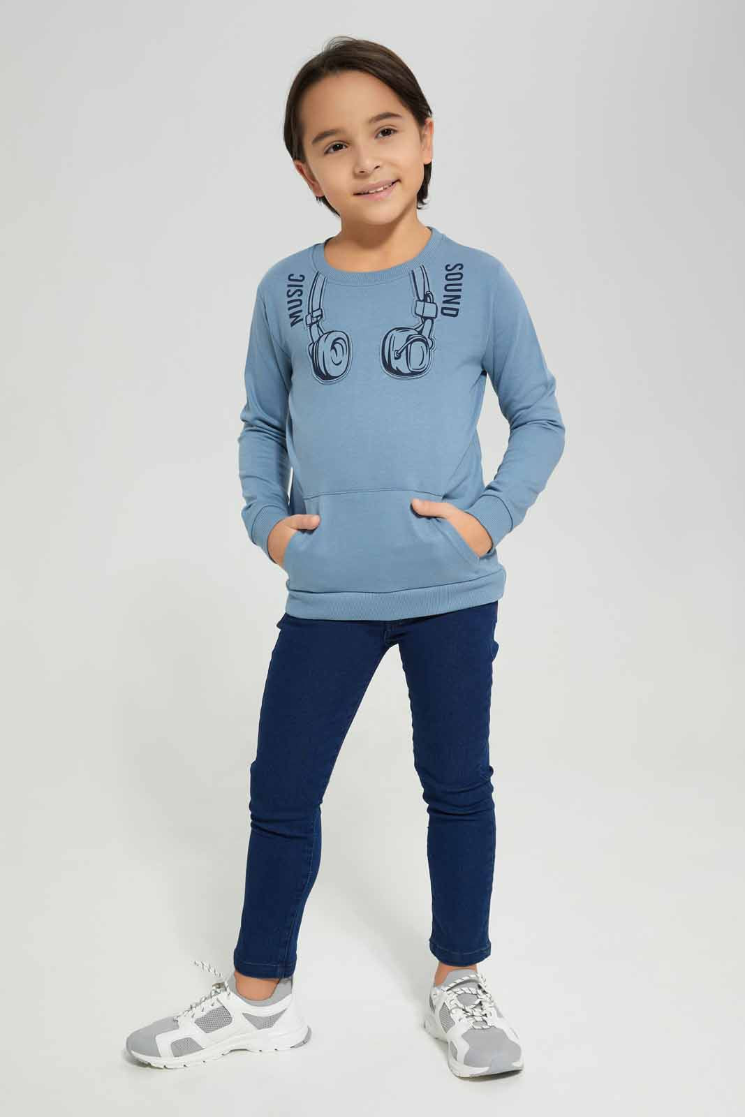 Redtag-Blue-Kangaroo-Pocket-Sweatshirt-BOY-Sweatshirts,-Category:Sweatshirts,-Colour:Blue,-Deals:New-In,-Filter:Boys-(2-to-8-Yrs),-New-In-BOY-APL,-Non-Sale,-Section:Boys-(0-to-14Yrs),-W22B-Boys-2 to 8 Years