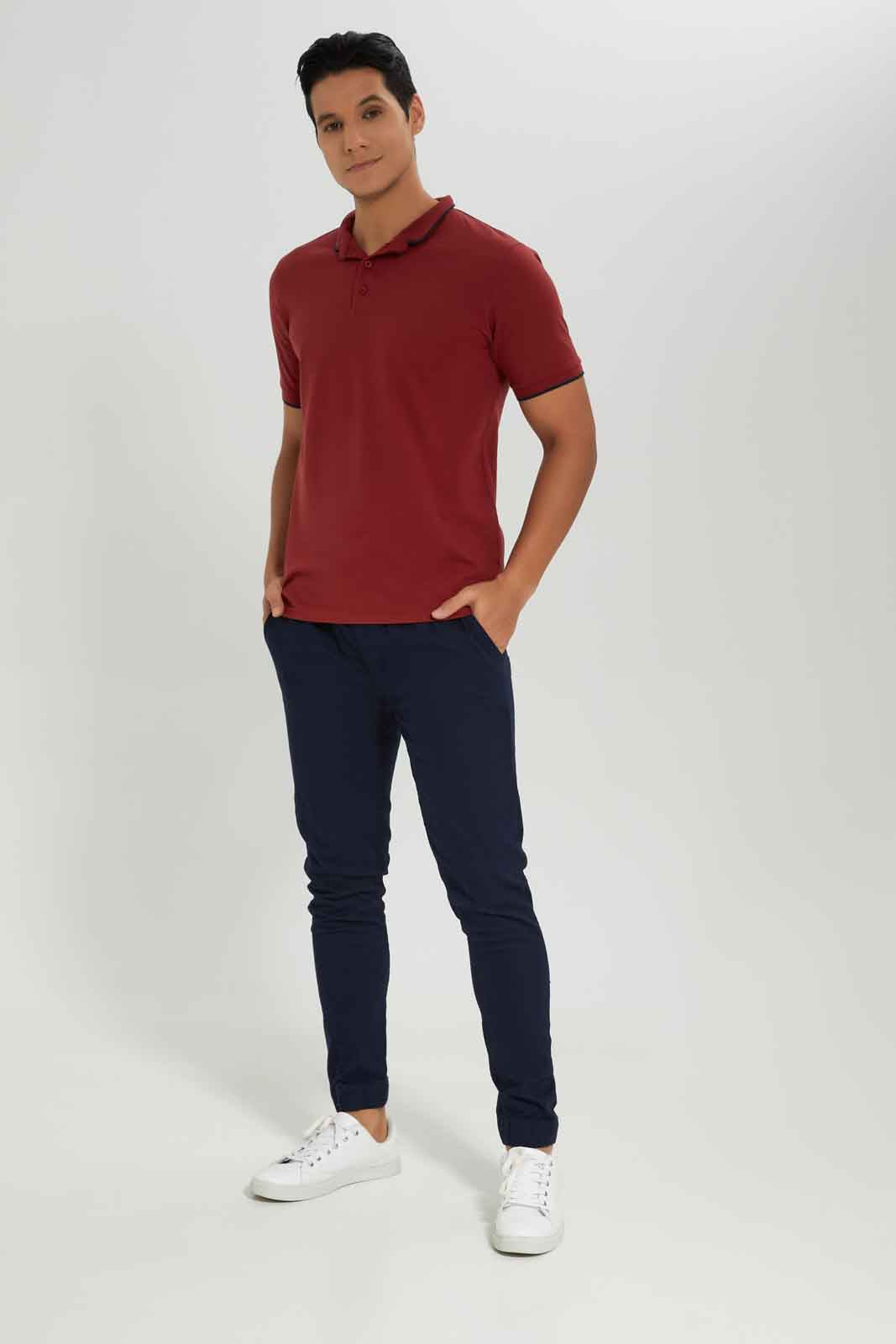 Redtag-Navy-Pull-On-Trousers-CAPSULE-BUY,-Category:Trousers,-Colour:Navy,-Deals:New-In,-Dept:Menswear,-Filter:Men's-Clothing,-Men-Trousers,-New-In-Men-APL,-Non-Sale,-Section:Men,-W22A-Men's-