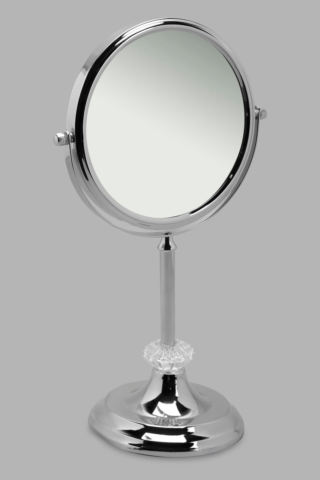 Redtag-Silver-Vanity-Mirror-Category:Bathroom-Accessories,-Colour:Silver,-Deals:New-In,-Filter:Home-Bathroom,-HMW-BAC-Bath-Accessories,-New-In-HMW-BAC,-Non-Sale,-Section:Homewares,-W22A-Home-Bathroom-