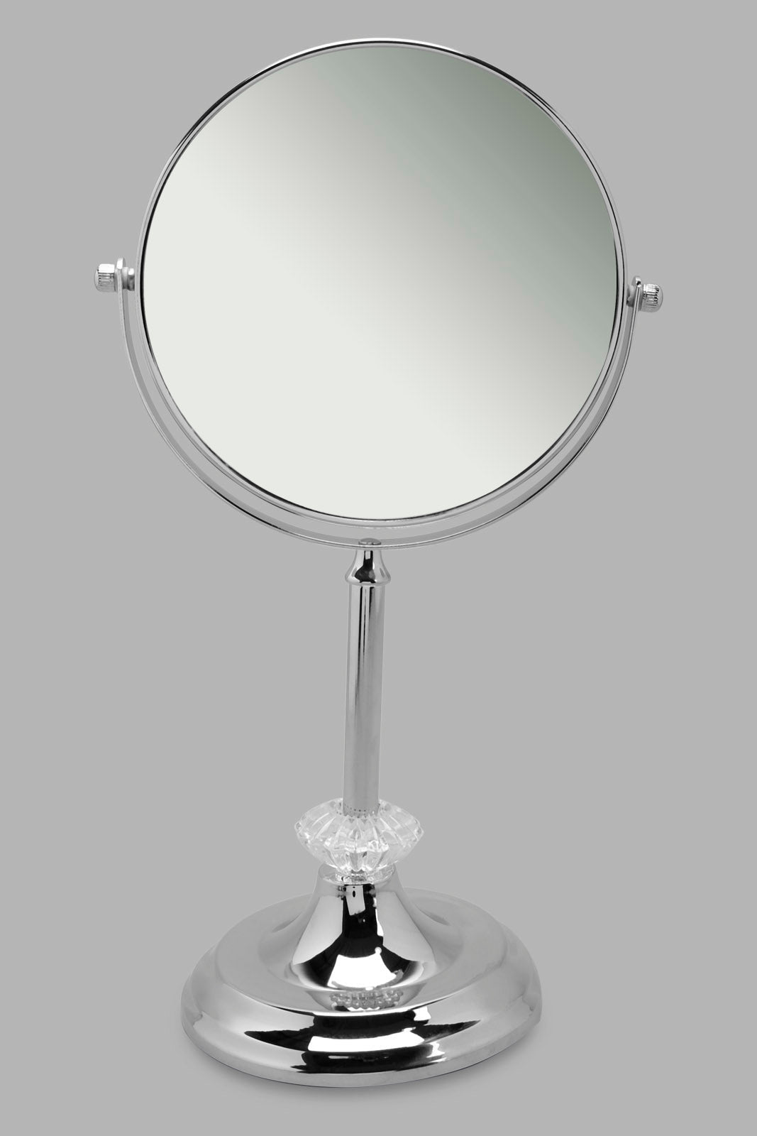 Redtag-Silver-Vanity-Mirror-Category:Bathroom-Accessories,-Colour:Silver,-Deals:New-In,-Filter:Home-Bathroom,-HMW-BAC-Bath-Accessories,-New-In-HMW-BAC,-Non-Sale,-Section:Homewares,-W22A-Home-Bathroom-