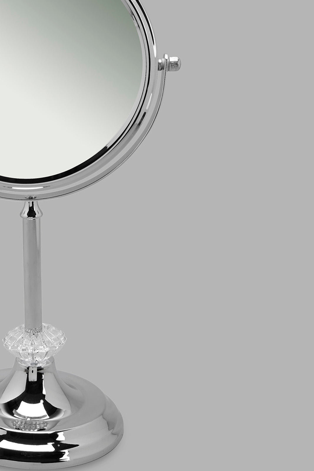 Redtag-Silver-Vanity-Mirror-Category:Bathroom-Accessories,-Colour:Silver,-Deals:New-In,-Filter:Home-Bathroom,-HMW-BAC-Bath-Accessories,-New-In-HMW-BAC,-Non-Sale,-Section:Homewares,-W22A-Home-Bathroom-
