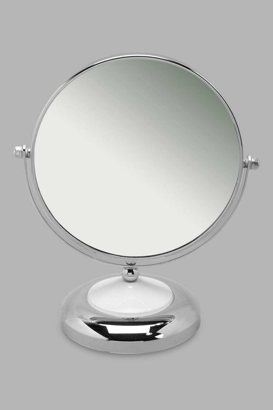 Redtag-Silver-Vanity-Mirror-Category:Bathroom-Accessories,-Colour:Silver,-Deals:New-In,-Filter:Home-Bathroom,-HMW-BAC-Bath-Accessories,-New-In-HMW-BAC,-Non-Sale,-Section:Homewares,-W22A-Home-Bathroom-