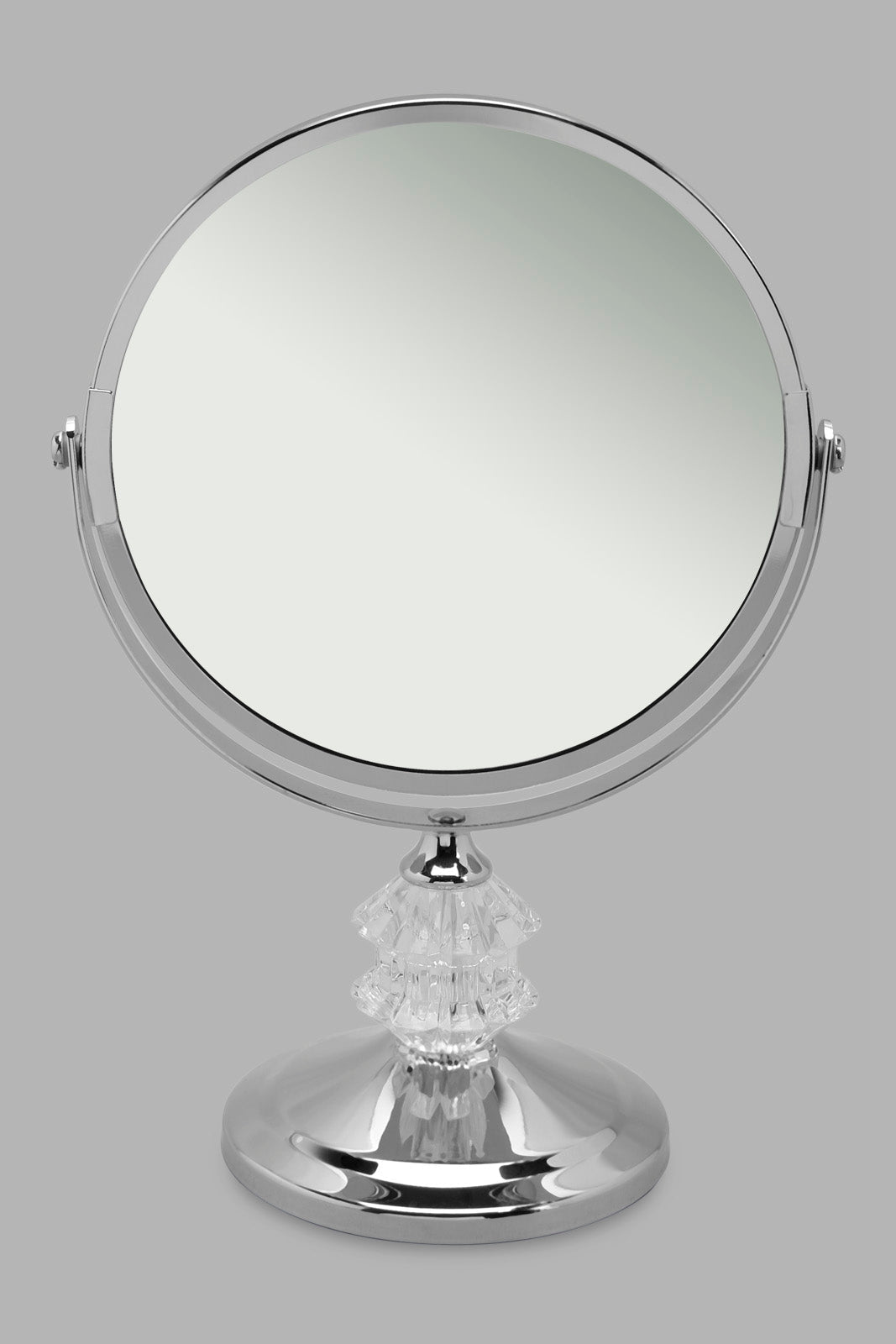 Redtag-Silver-Vanity-Mirror-Category:Bathroom-Accessories,-Colour:Silver,-Deals:New-In,-Filter:Home-Bathroom,-HMW-BAC-Bath-Accessories,-New-In-HMW-BAC,-Non-Sale,-Section:Homewares,-W22A-Home-Bathroom-