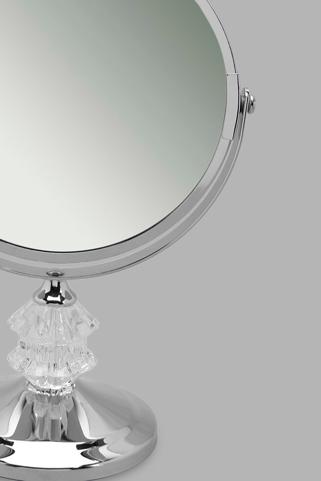 Redtag-Silver-Vanity-Mirror-Category:Bathroom-Accessories,-Colour:Silver,-Deals:New-In,-Filter:Home-Bathroom,-HMW-BAC-Bath-Accessories,-New-In-HMW-BAC,-Non-Sale,-Section:Homewares,-W22A-Home-Bathroom-