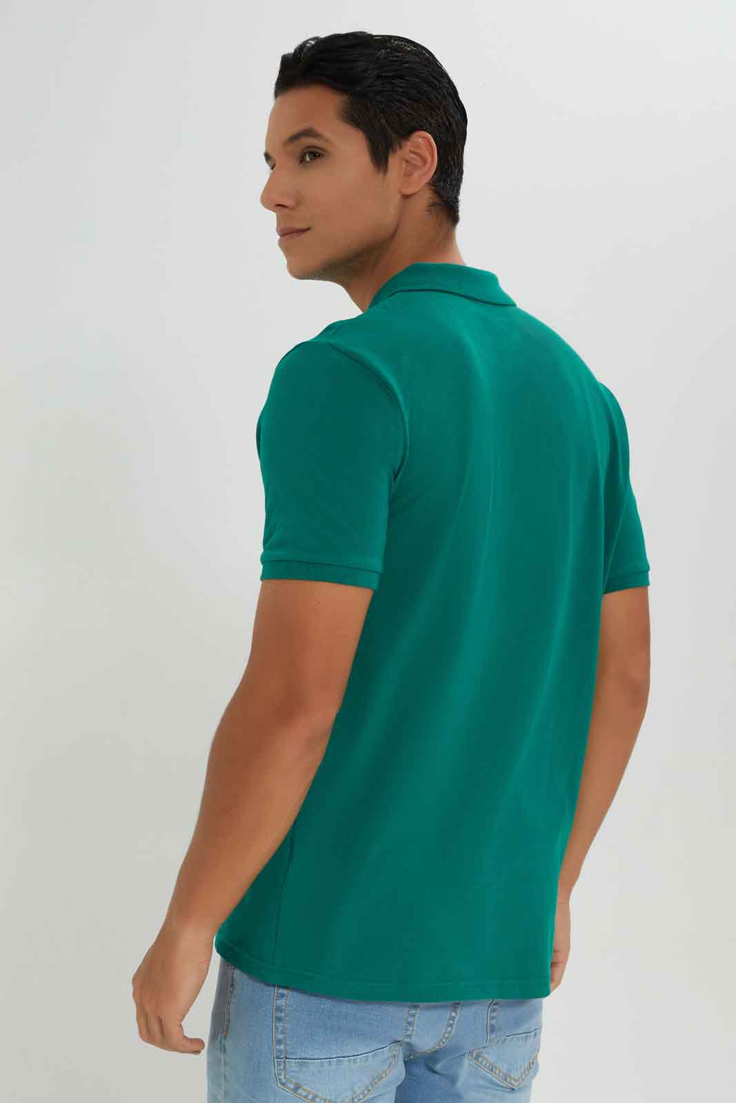 Redtag-Polo-Shirt-Category:Polo-T-Shirts,-Colour:Green,-Deals:New-In,-Dept:Menswear,-Filter:Men's-Clothing,-Men-Polo-T-Shirts,-New-In-Men-APL,-Non-Sale,-Section:Men,-TBL,-W22A-Men's-