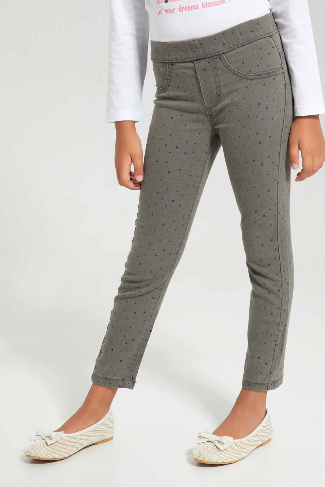 Redtag-Grey-AOP-Jegging-Category:Jeans,-Colour:Grey,-Deals:New-In,-Filter:Girls-(2-to-8-Yrs),-GIR-Jeans,-New-In-GIR-APL,-Non-Sale,-Section:Girls-(0-to-14Yrs),-W22A-Girls-2 to 8 Years