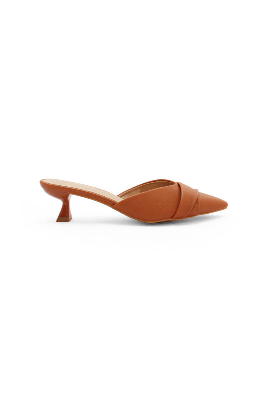 Redtag-Tan-Closed-Toe-Mule-Category:Formal-Shoes,-Colour:Tan,-Deals:New-In,-Dept:Ladieswear,-Filter:Women's-Footwear,-New-In-Women-FOO,-Non-Sale,-Section:Women,-W22B,-Women-Formal-Shoes-Women's-