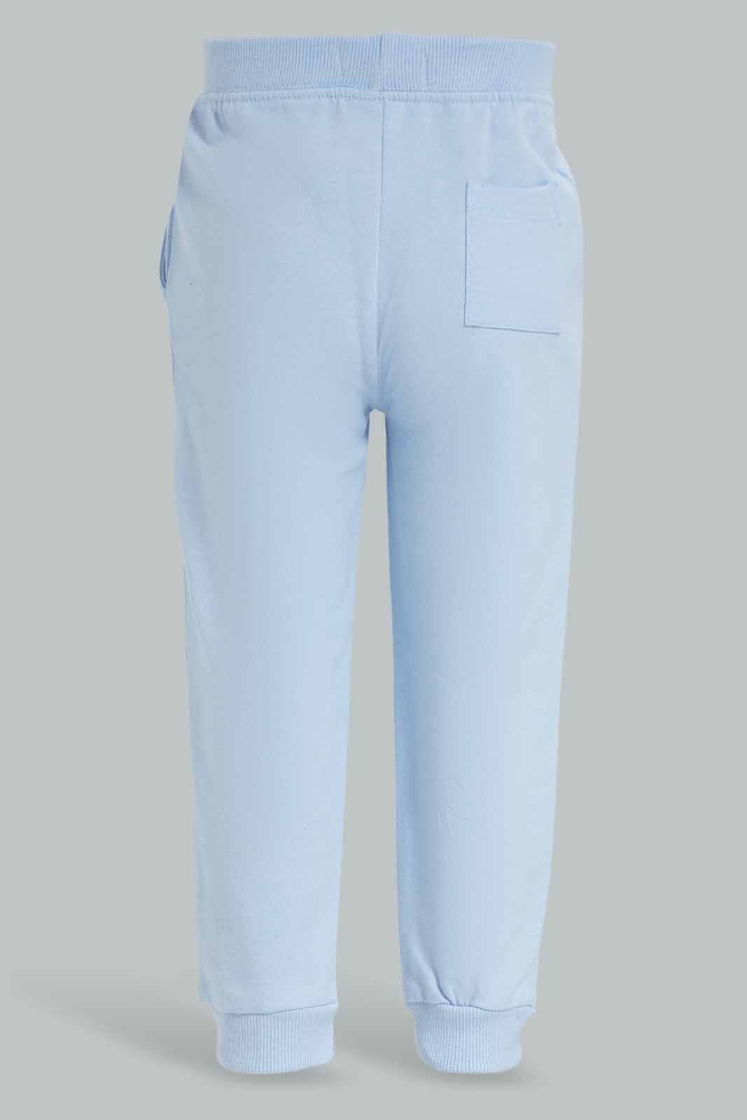 Redtag-Sky-Blue-Table-Jogger-Category:Joggers,-Colour:Sky-Blue,-Deals:New-In,-Filter:Infant-Boys-(3-to-24-Mths),-INB-Joggers,-New-In-INB-APL,-Non-Sale,-Section:Boys-(0-to-14Yrs),-TBL,-W22B-Infant-Boys-3 to 24 Months