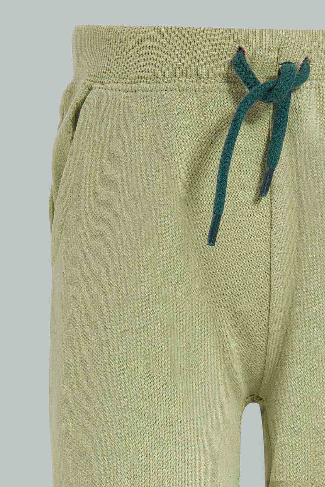 Redtag-Olive-Table-Jogger-Category:Joggers,-Colour:Olive,-Deals:New-In,-Filter:Infant-Boys-(3-to-24-Mths),-INB-Joggers,-New-In-INB-APL,-Non-Sale,-Section:Boys-(0-to-14Yrs),-TBL,-W22B-Infant-Boys-3 to 24 Months