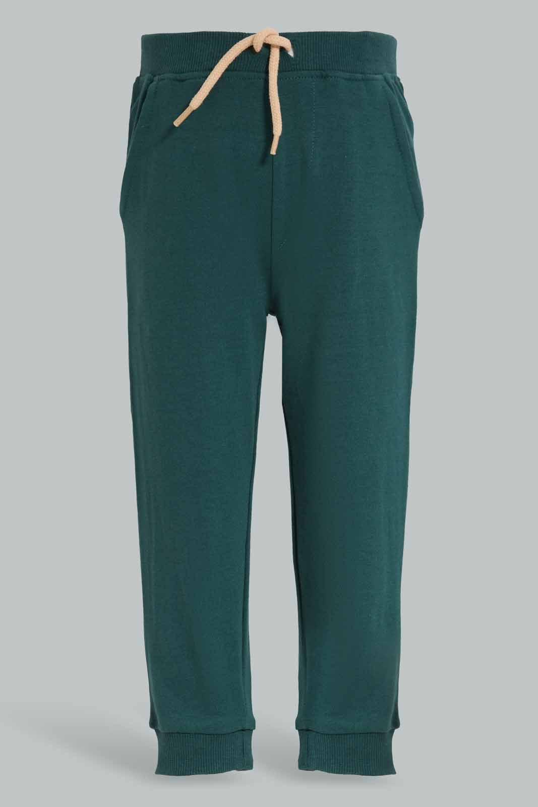 Redtag-Dark-Green-Table-Jogger-Category:Joggers,-Colour:Olive,-Deals:New-In,-Filter:Infant-Boys-(3-to-24-Mths),-INB-Joggers,-New-In-INB-APL,-Non-Sale,-Section:Boys-(0-to-14Yrs),-TBL,-W22B-Infant-Boys-3 to 24 Months
