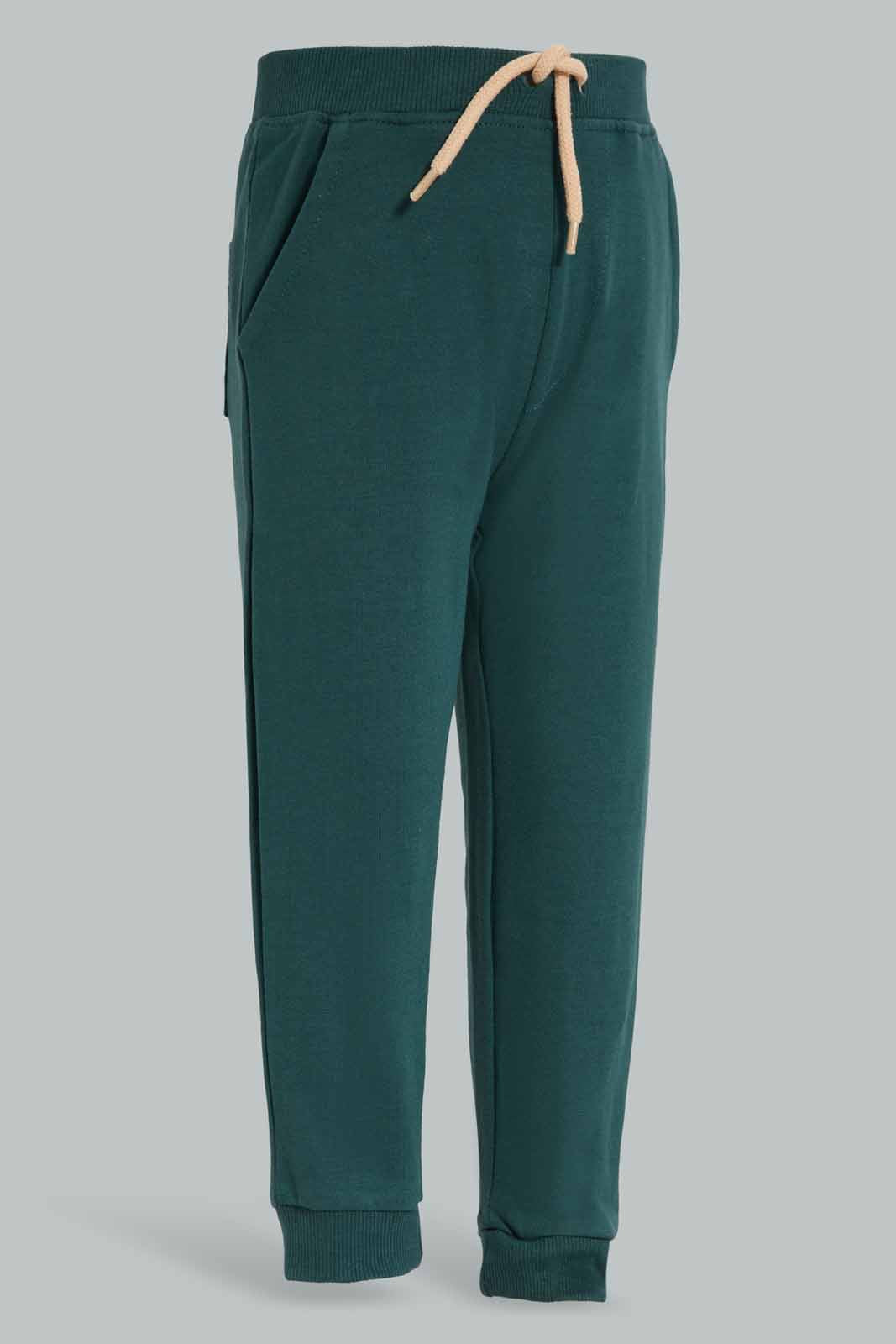Redtag-Dark-Green-Table-Jogger-Category:Joggers,-Colour:Olive,-Deals:New-In,-Filter:Infant-Boys-(3-to-24-Mths),-INB-Joggers,-New-In-INB-APL,-Non-Sale,-Section:Boys-(0-to-14Yrs),-TBL,-W22B-Infant-Boys-3 to 24 Months
