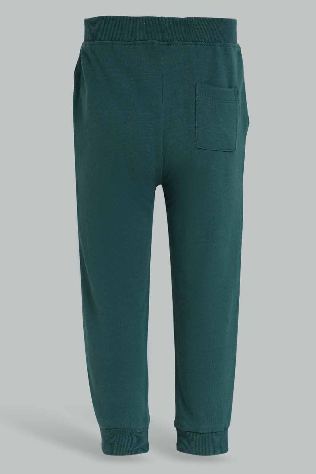 Redtag-Dark-Green-Table-Jogger-Category:Joggers,-Colour:Olive,-Deals:New-In,-Filter:Infant-Boys-(3-to-24-Mths),-INB-Joggers,-New-In-INB-APL,-Non-Sale,-Section:Boys-(0-to-14Yrs),-TBL,-W22B-Infant-Boys-3 to 24 Months