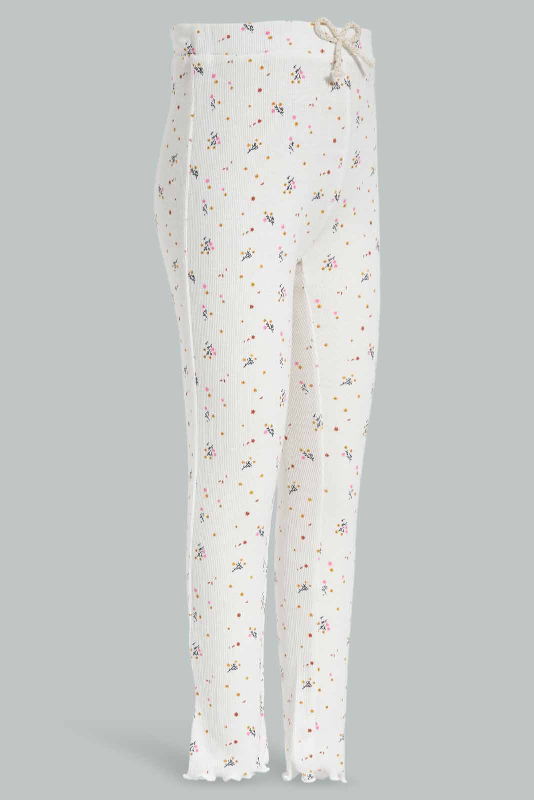 Redtag-Assorted-2-Pack-Solid-and-Aop-Legging-Category:Leggings,-Colour:Assorted,-Deals:New-In,-Dept:Girls,-Filter:Girls-(2-to-8-Yrs),-GIR-Leggings,-New-In-GIR-APL,-Non-Sale,-Section:Girls-(0-to-14Yrs),-W22A-Girls-2 to 8 Years