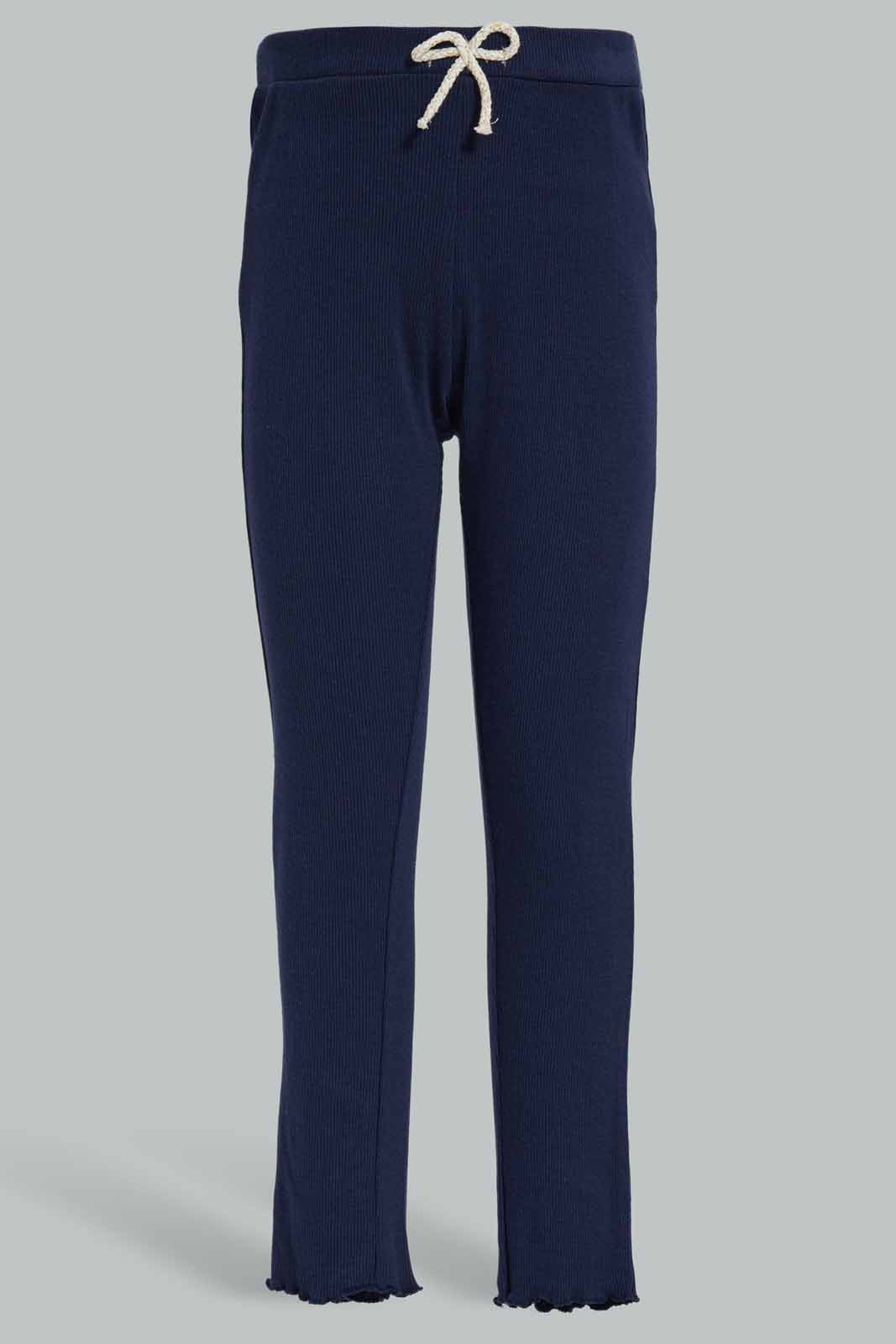 Redtag-Assorted-2-Pack-Solid-and-Aop-Legging-Category:Leggings,-Colour:Assorted,-Deals:New-In,-Dept:Girls,-Filter:Girls-(2-to-8-Yrs),-GIR-Leggings,-New-In-GIR-APL,-Non-Sale,-Section:Girls-(0-to-14Yrs),-W22A-Girls-2 to 8 Years