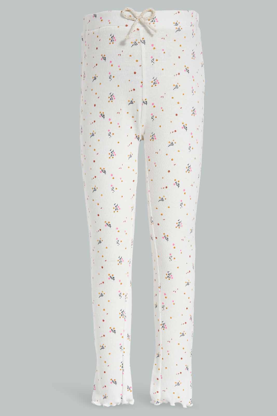 Redtag-Assorted-2-Pack-Solid-and-Aop-Legging-Category:Leggings,-Colour:Assorted,-Deals:New-In,-Dept:Girls,-Filter:Girls-(2-to-8-Yrs),-GIR-Leggings,-New-In-GIR-APL,-Non-Sale,-Section:Girls-(0-to-14Yrs),-W22A-Girls-2 to 8 Years