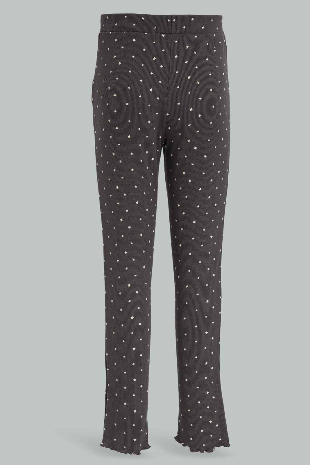 Redtag-Assorted-2-Pack-Solid-and-Aop-Legging-Category:Leggings,-Colour:Assorted,-Deals:New-In,-Dept:Girls,-Filter:Girls-(2-to-8-Yrs),-GIR-Leggings,-New-In-GIR-APL,-Non-Sale,-Section:Girls-(0-to-14Yrs),-W22A-Girls-2 to 8 Years