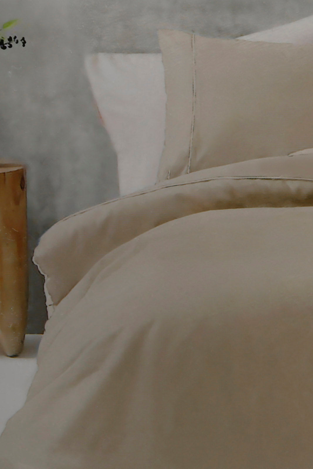 Redtag-Beige/Ivory-Reversible-2-Piece-Duvet-Cover-Set-(Single-Size)-Category:Duvet-Covers,-Colour:Beige,-Deals:New-In,-Filter:Home-Bedroom,-HMW-BED-Duvet-Covers,-New-In-HMW-BED,-Non-Sale,-Section:Homewares,-W22A-Home-Bedroom-