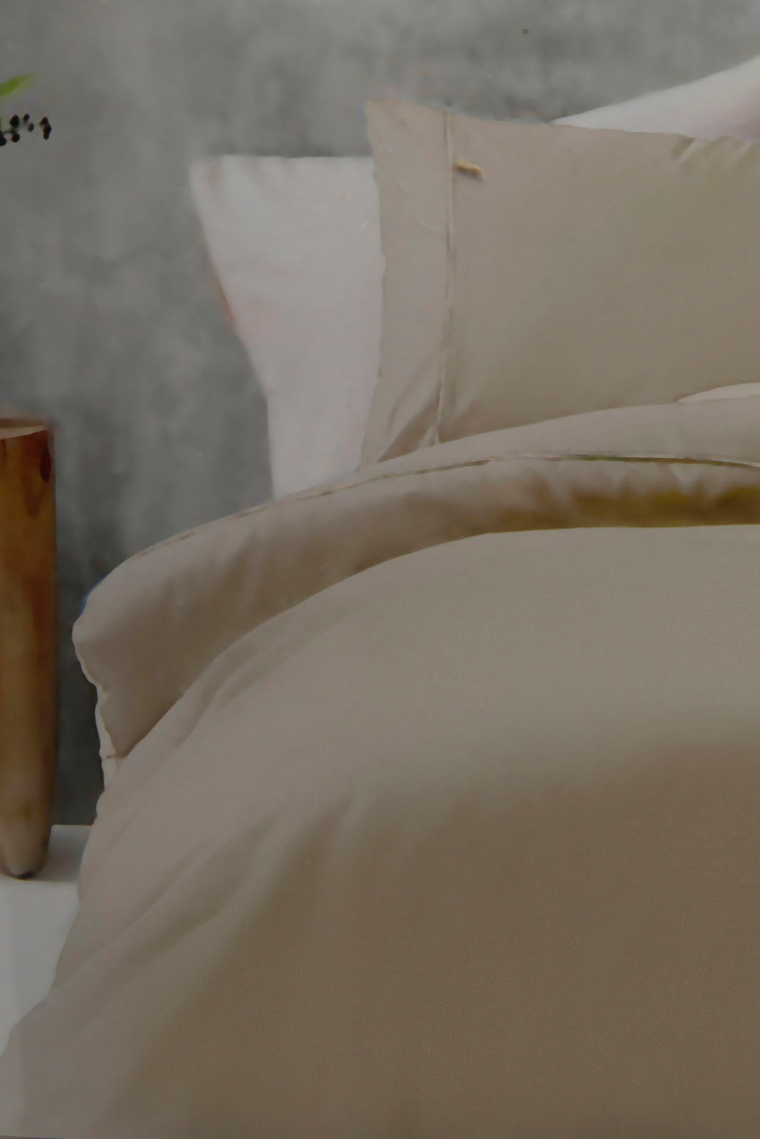 Redtag-Beige/Ivory-Reversible-3-Piece-Duvet-Cover-Set-(King-Size)-Category:Duvet-Covers,-Colour:Beige,-Deals:New-In,-Filter:Home-Bedroom,-HMW-BED-Duvet-Covers,-New-In-HMW-BED,-Non-Sale,-Section:Homewares,-W22A-Home-Bedroom-
