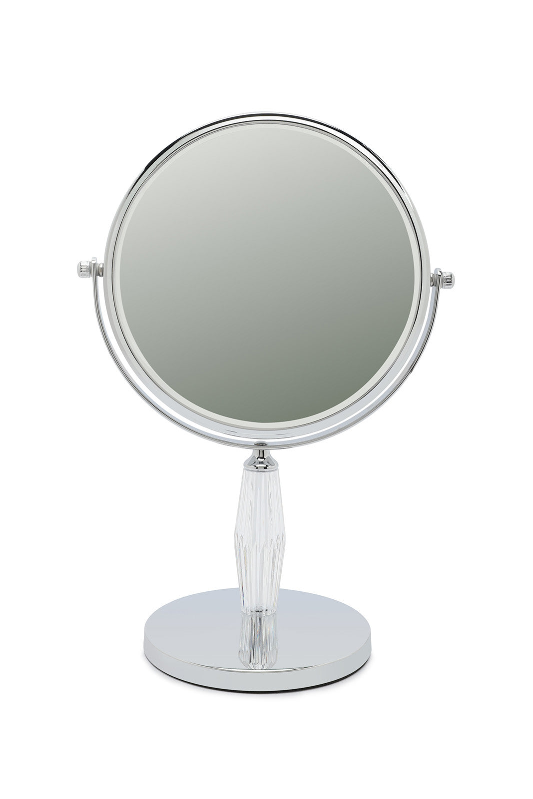 Redtag-Silver-Vanity-Mirror-Category:Bathroom-Accessories,-Colour:Silver,-Deals:New-In,-Dept:Home,-Filter:Home-Bathroom,-HMW-BAC-Bath-Accessories,-New-In-HMW-BAC,-Non-Sale,-Section:Homewares,-W22B-Home-Bathroom-