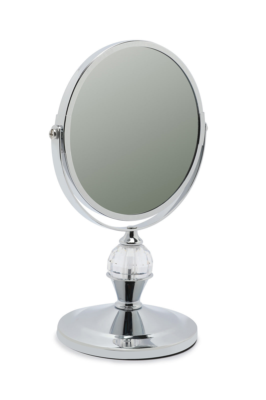 Redtag-Silver-Vanity-Mirror-Category:Bathroom-Accessories,-Colour:Silver,-Deals:New-In,-Dept:Home,-Filter:Home-Bathroom,-HMW-BAC-Bath-Accessories,-New-In-HMW-BAC,-Non-Sale,-Section:Homewares,-W22B-Home-Bathroom-