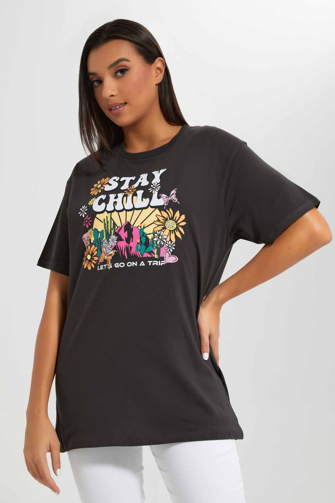 Redtag-Assorted-Oversized-Grunge-T-Shirt-Category:T-Shirts,-Colour:Assorted,-Deals:New-In,-Filter:Women's-Clothing,-New-In-Women-APL,-Non-Sale,-Section:Women,-W22A,-Women-T-Shirts-Women's-