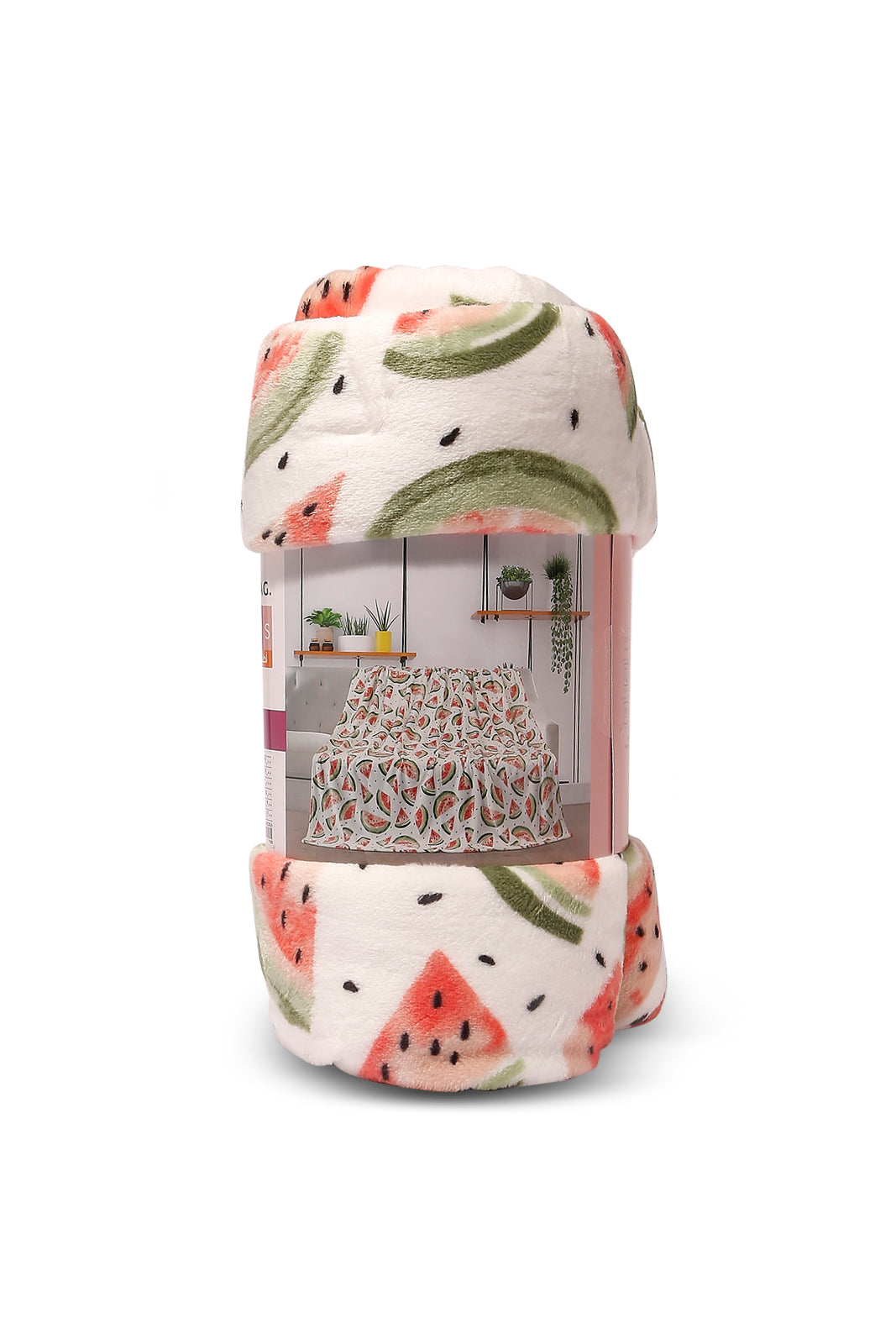 Redtag-Pink-Watermelon-Printed-Kids-Blanket-(Single-Size)-Category:Blankets,-Colour:Pink,-Deals:New-In,-Dept:Home,-Filter:Home-Bedroom,-HMW-BED-Blankets,-New-In-HMW-BED,-Non-Sale,-S23A,-Section:Homewares-Home-Bedroom-