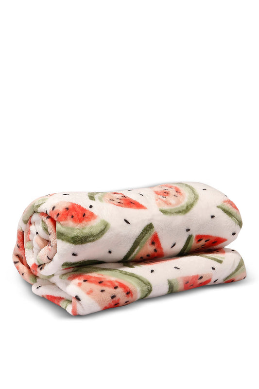 Redtag-Pink-Watermelon-Printed-Kids-Blanket-(Single-Size)-Category:Blankets,-Colour:Pink,-Deals:New-In,-Dept:Home,-Filter:Home-Bedroom,-HMW-BED-Blankets,-New-In-HMW-BED,-Non-Sale,-S23A,-Section:Homewares-Home-Bedroom-